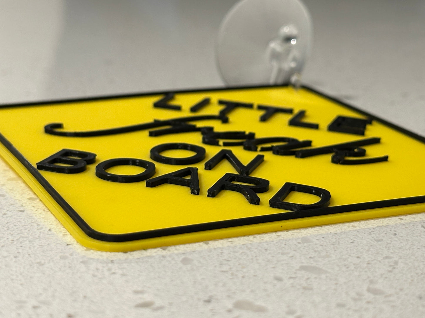 Little Freak On Board Sign